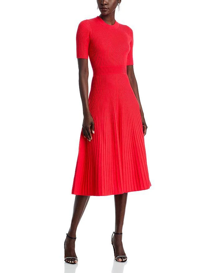Tahari The Kaya Rib Knit Sweater Dress 1