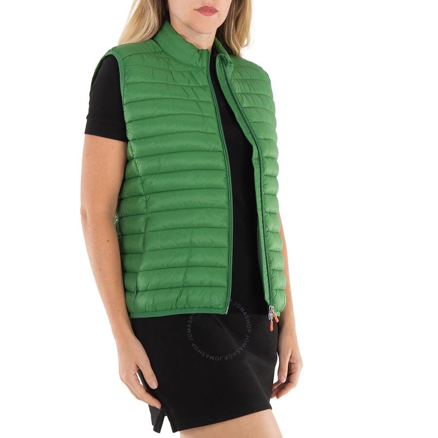 Save The Duck Rainforest Green Anita Puffer Vest