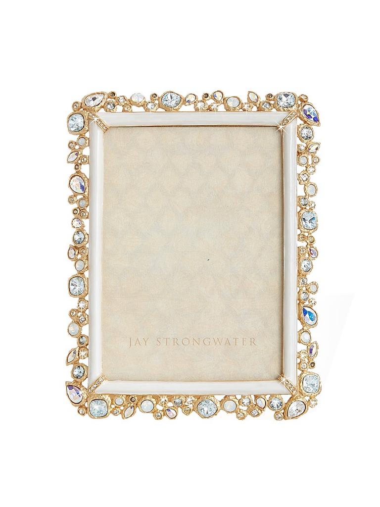 Jay Strongwater Leslie Bejeweled 5'' X 7'' Frame