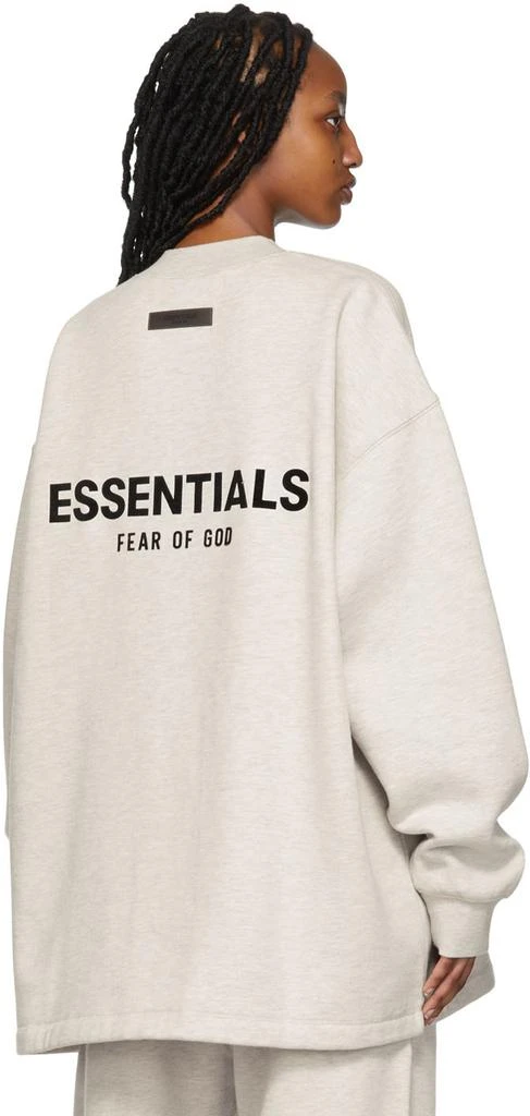 Fear of God ESSENTIALS Off-White Relaxed Sweatshirt 3