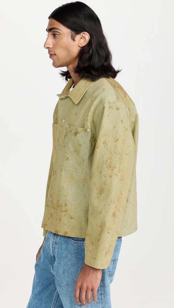 FRAME Painted Denim Shirt Jacket 3