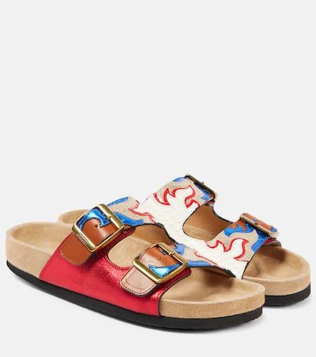Isabel Marant Lelik leather sandals 1