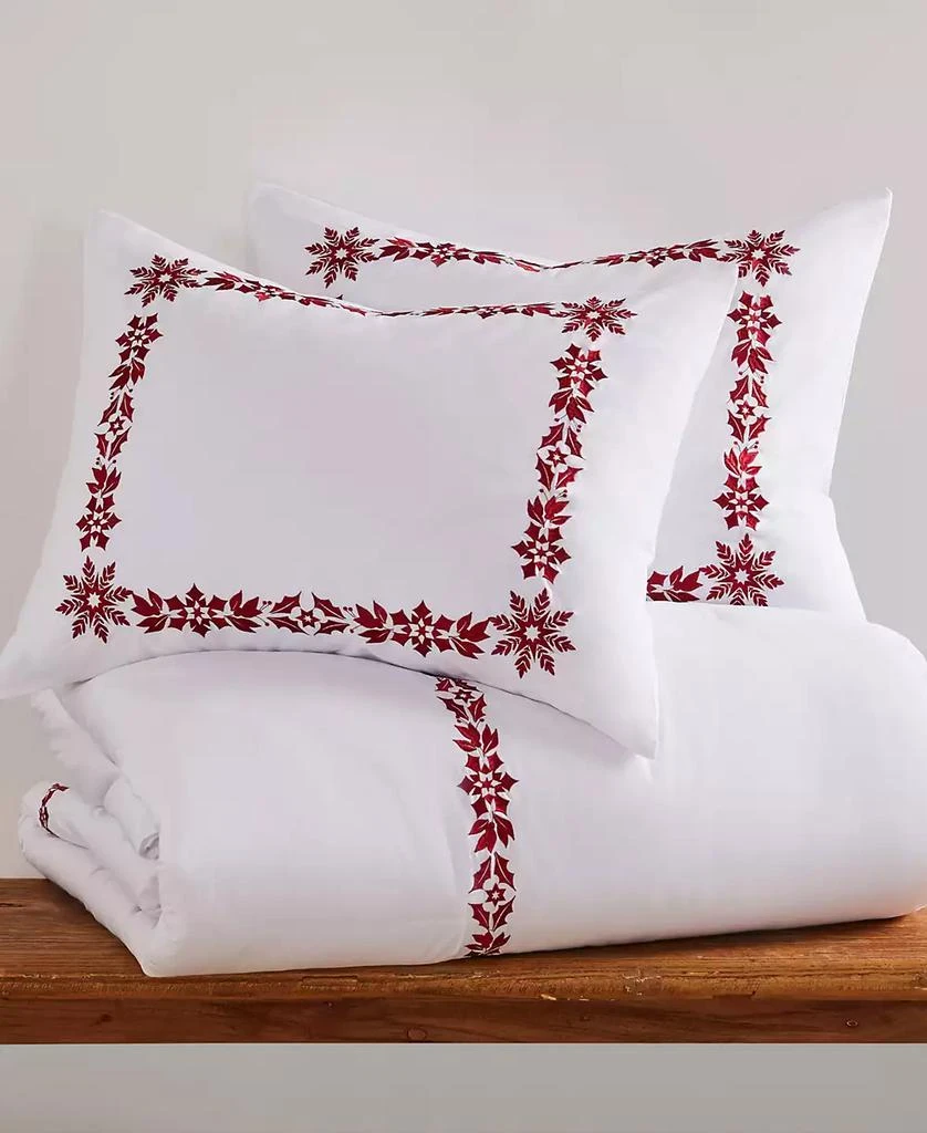 Levtex Holly Thistle Embroidered 2-Pc. Duvet Cover Set 5