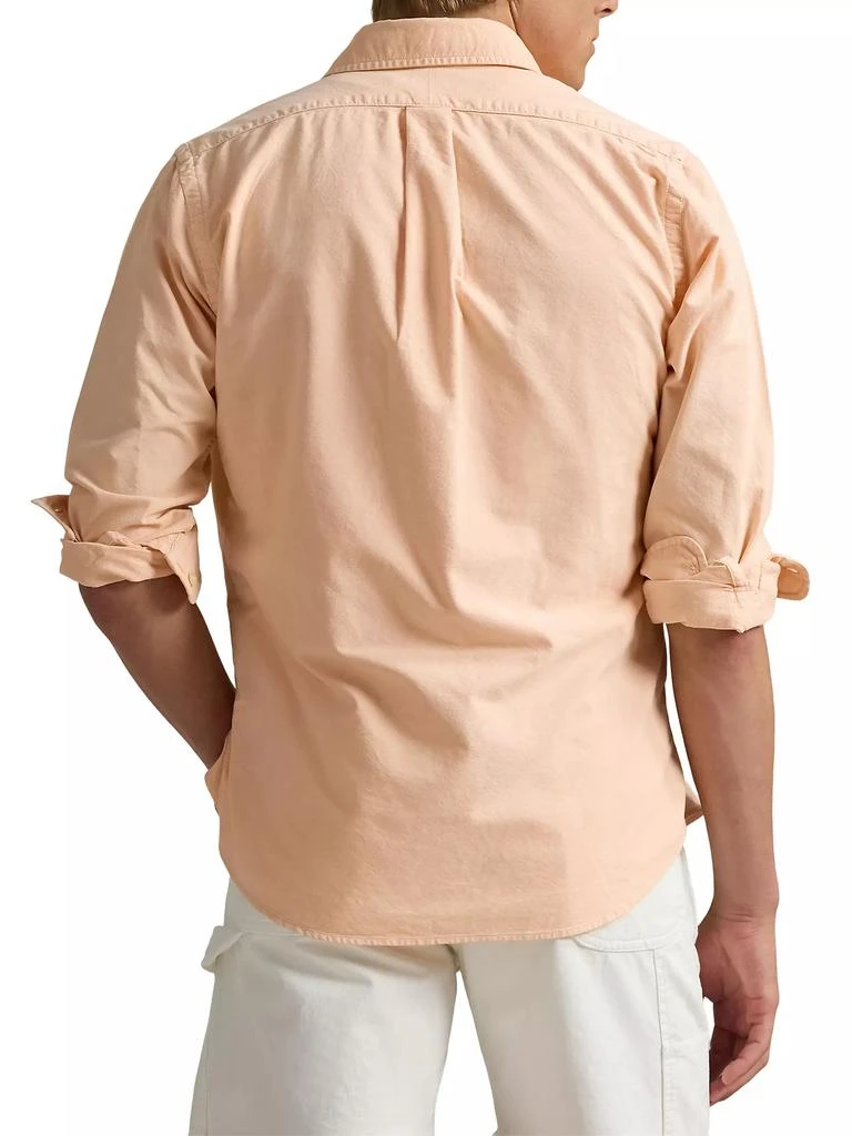 Ralph Lauren Classic-Fit Mineral-Dyed Oxford Shirt 4