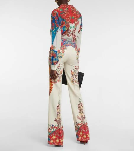 ETRO High-rise printed pants 3
