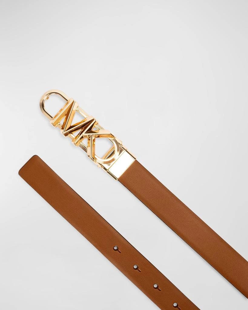 Michael Kors Reversible Logo Leather Belt 3