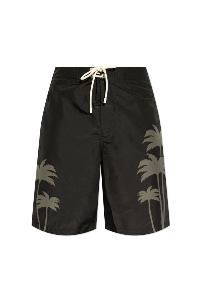 Palm Angels Swim shorts with print 1