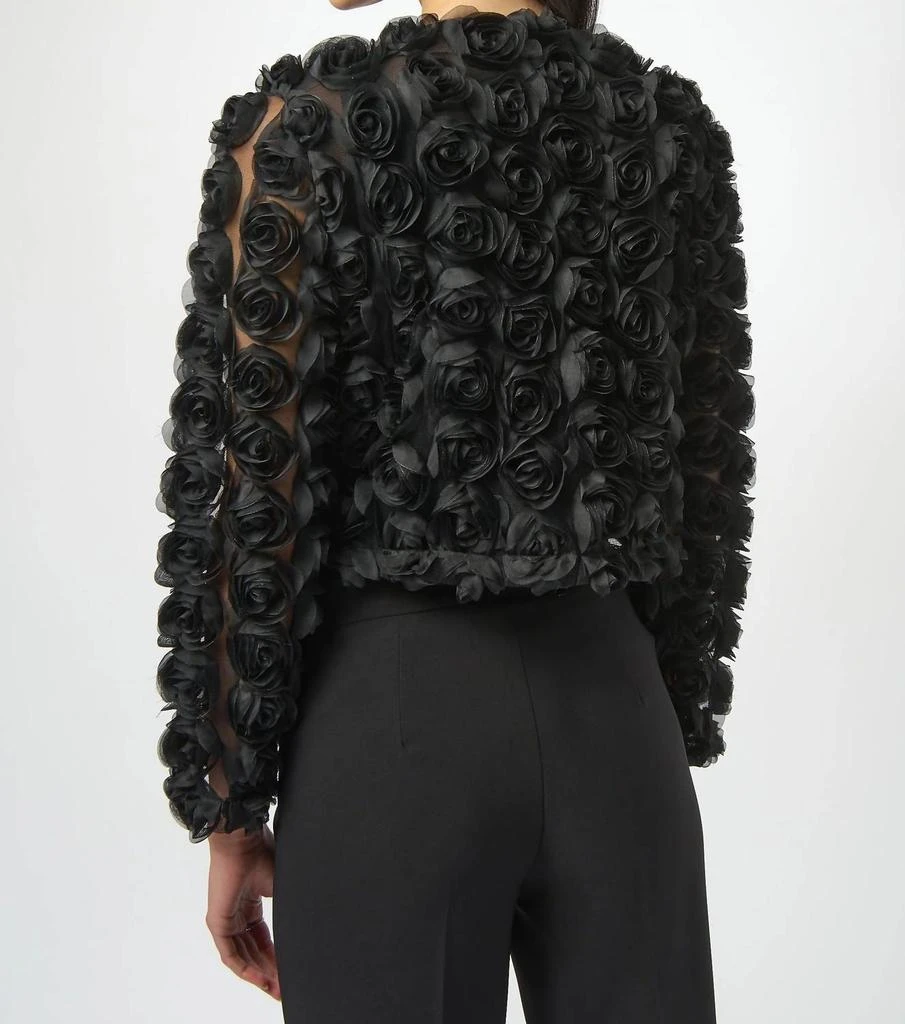 JOSEPH RIBKOFF Joseph Ribkoff - Rosette Long Sleeve Bolero Jacket 2