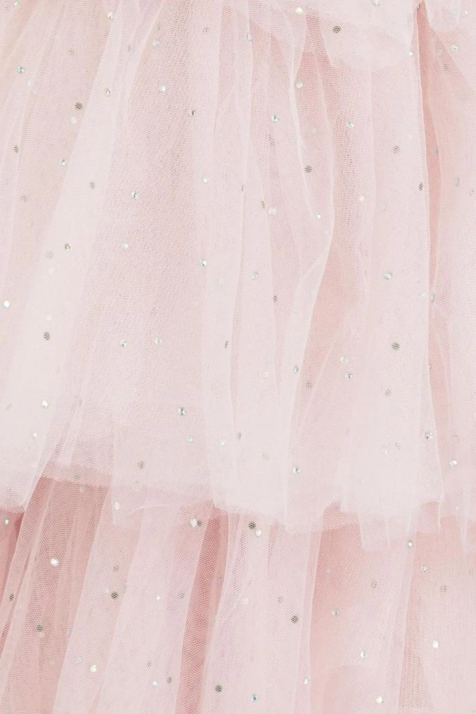 ROTATE Birger Christensen Carlosa tiered embellished tulle mini dress 4