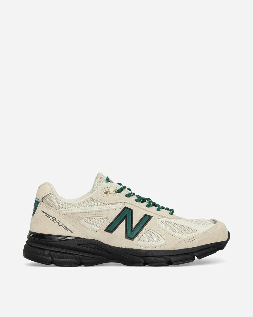 New Balance Made in USA 990v4 Sneakers Macadamia Nut / Black 1