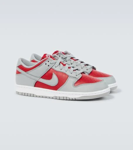 NIKE Dunk Low leather sneakers 5