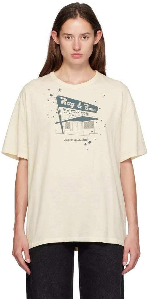 Yoox Rag And Bone Graphic Tee Rag Bone Off-White Astro T-shirt T