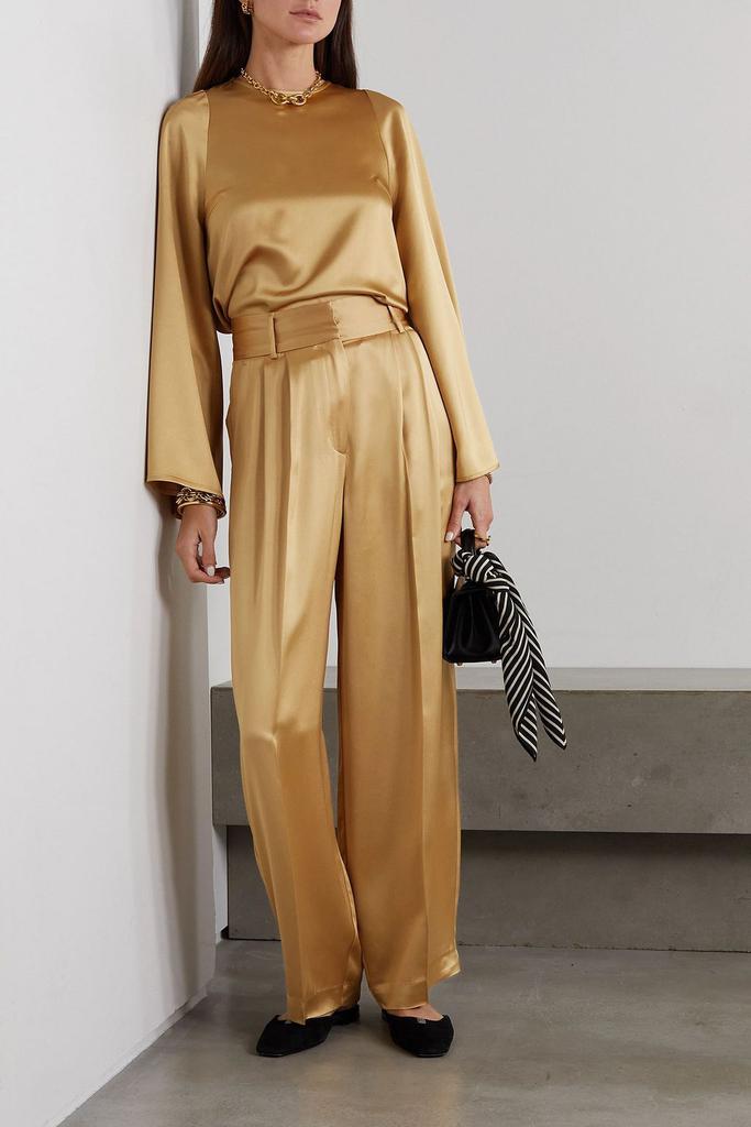 BY MALENE BIRGER Fallapella satin wide-leg pants