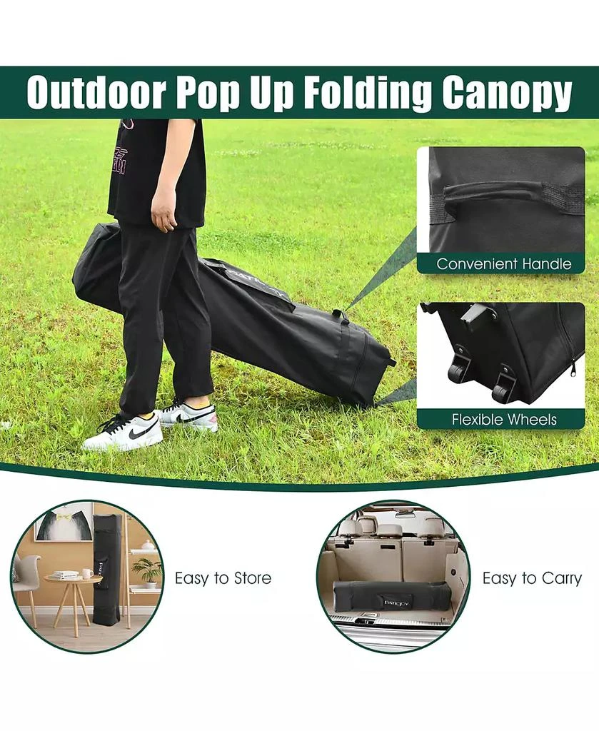 Costway 13'x13' Gazebo Canopy Shelter Awning Tent Patio Garden 3