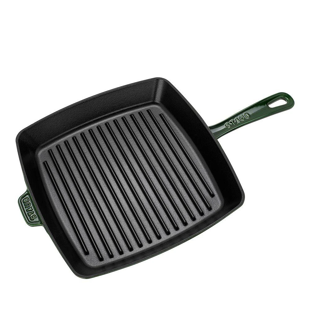 Staub Cast Iron 12" Square Grill Pan 4
