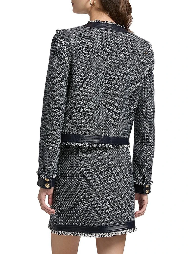 Cinq à Sept Deva Birdseye Tweed Jacket 5