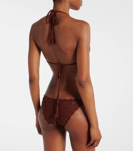 ANNA KOSTUROVA Crochet cotton bikini bottom 3