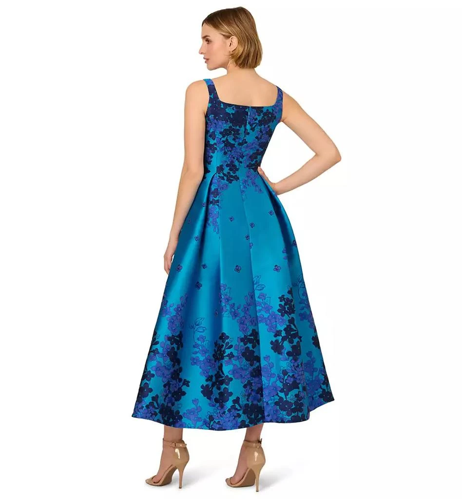 Adrianna Papell Women's Jacquard Fit & Flare Dress 2