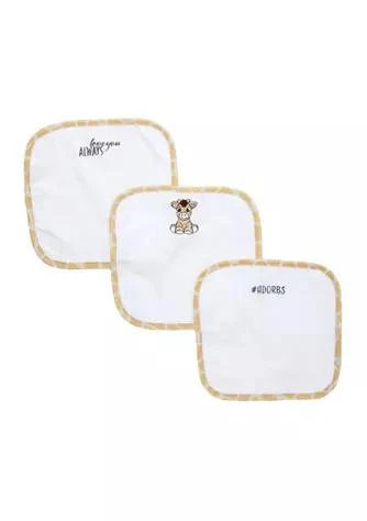 Precious Moments Moments Baby Giraffe 3 Piece Bath Washcloths 1