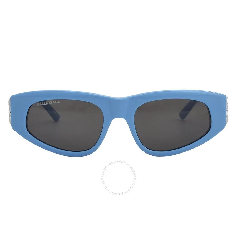 Balenciaga Grey Cat Eye Ladies Sunglasses BB0095S 011 53 1