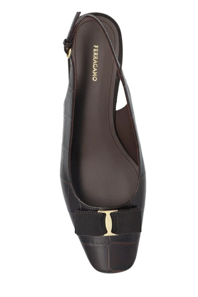 Salvatore Ferragamo Ferragamo Iconic Bow Slingbacks 4