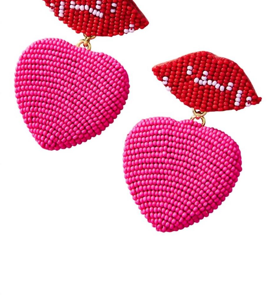 Mignonne Gavigan Mignonne Gavigan - Kiss Kiss Beaded Drop Earrings