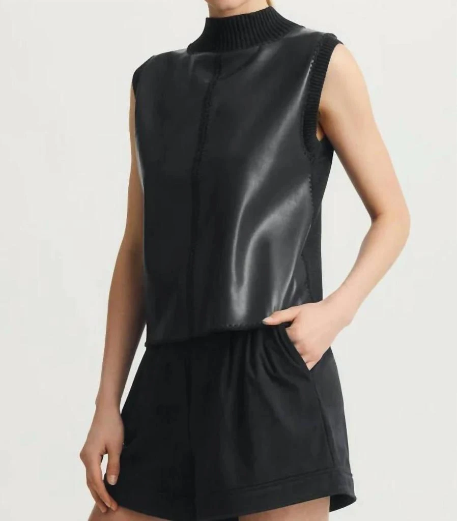 MELISSA NEPTON Melissa Nepton - Nico Vegan Leather Sleeveless Top