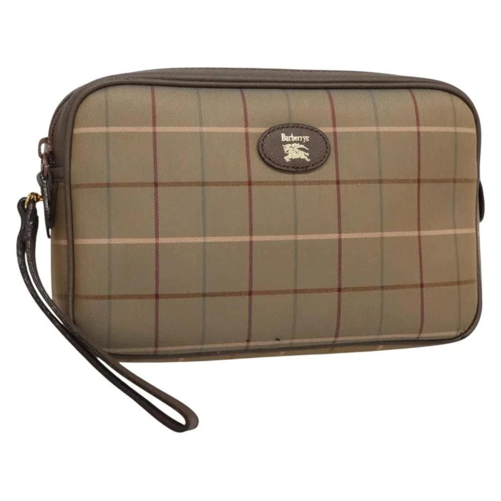 Burberry Nova Check Pochette Canvas Canvas Clutche 
Pouche Bag (Pre-Owned)