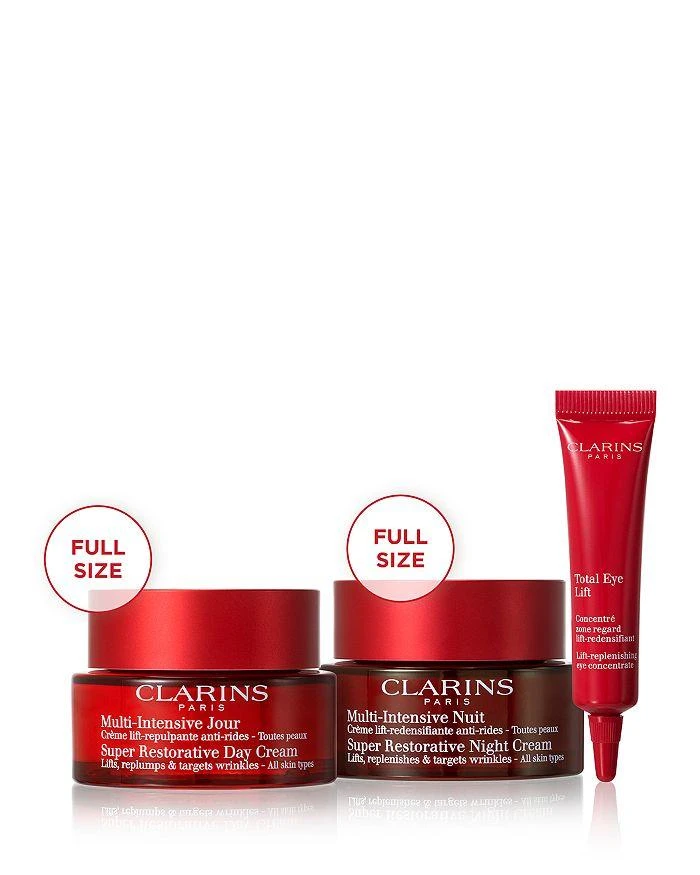 Clarins Super Restorative Day & Night Skincare Gift Set ($322 value) 2