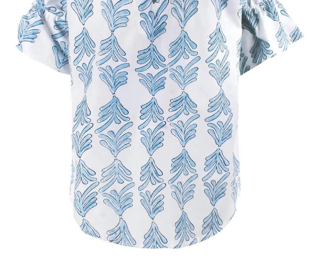 Finley Finley - Crosby Palmetto Print Top 3