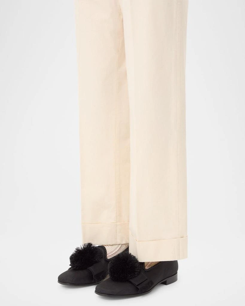 Valentino Mens Bowow Grosgrain and Pompom Loafers 2