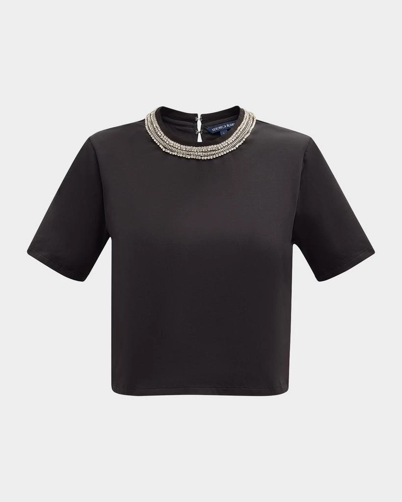 VERONICA BEARD Sebastian Embellished Tee 1