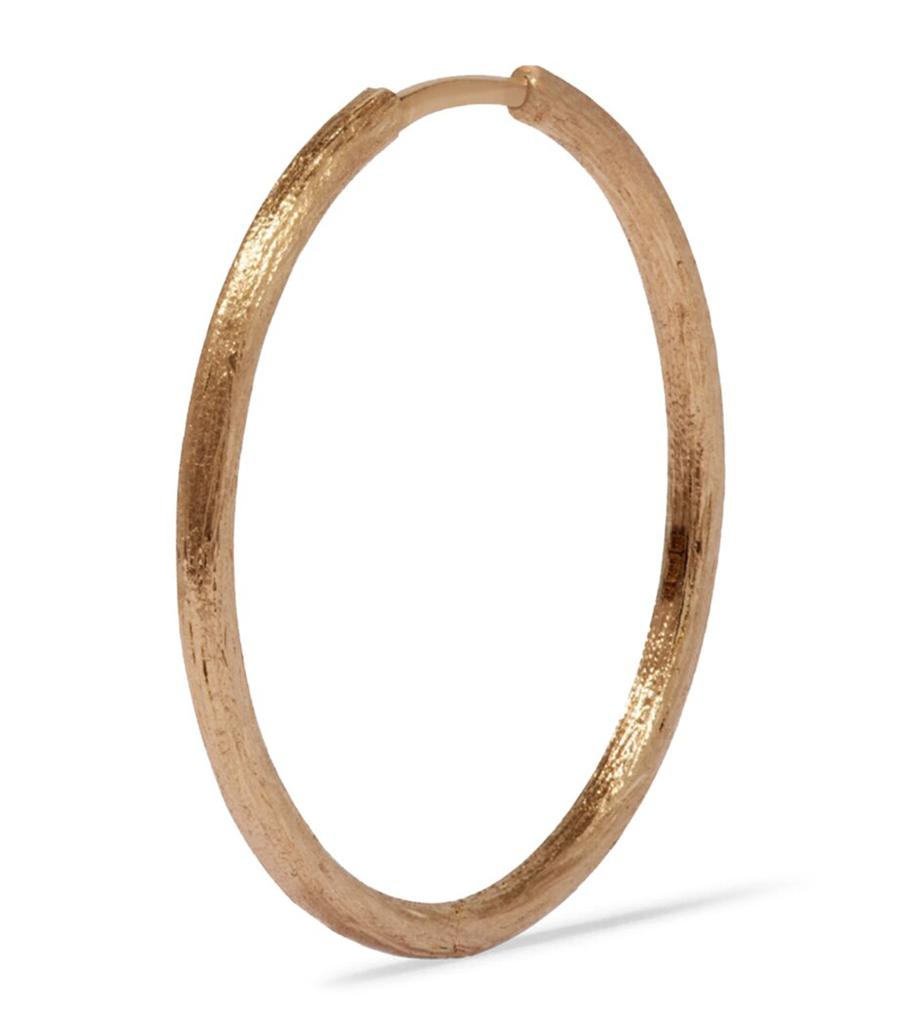 Annoushka Medium Yellow Gold Hoopla Hoop Earring