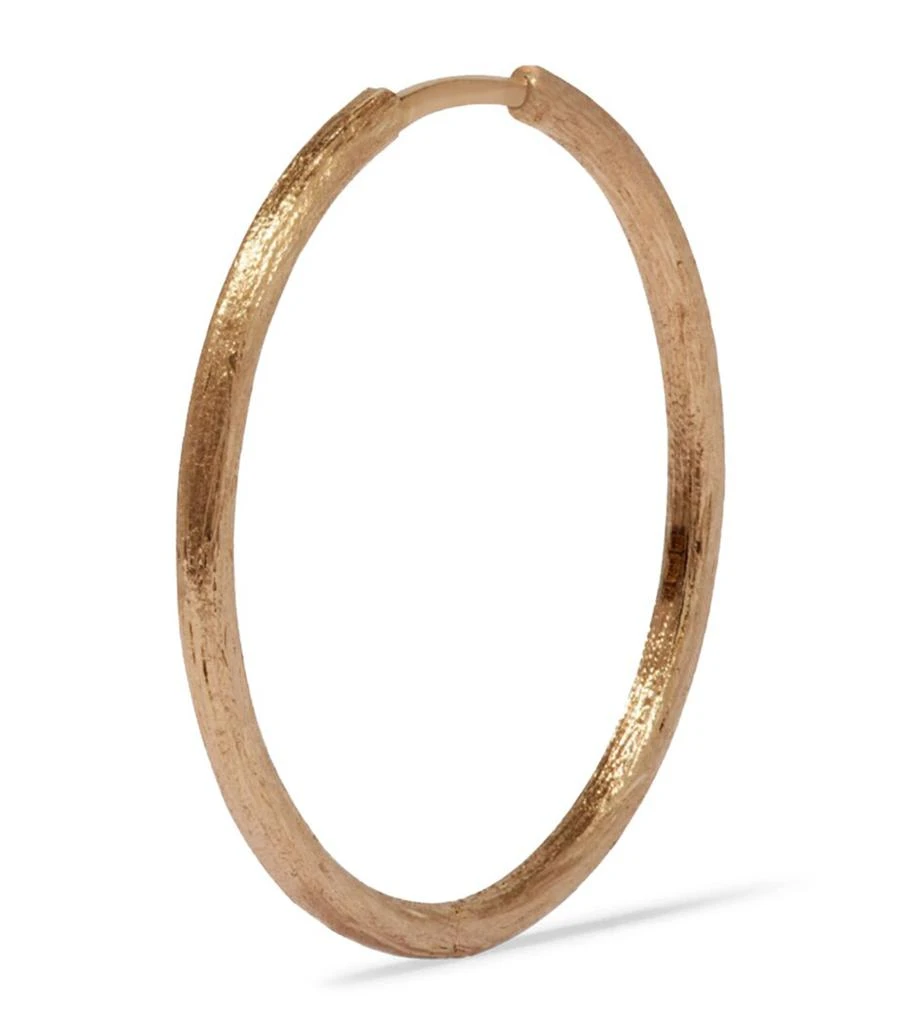 Annoushka Medium Yellow Gold Hoopla Hoop Earring 1
