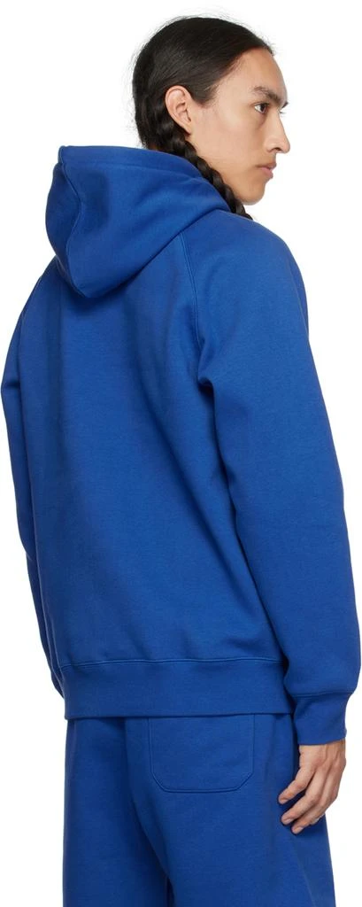 Carhartt Work In Progress Blue Chase Hoodie 3