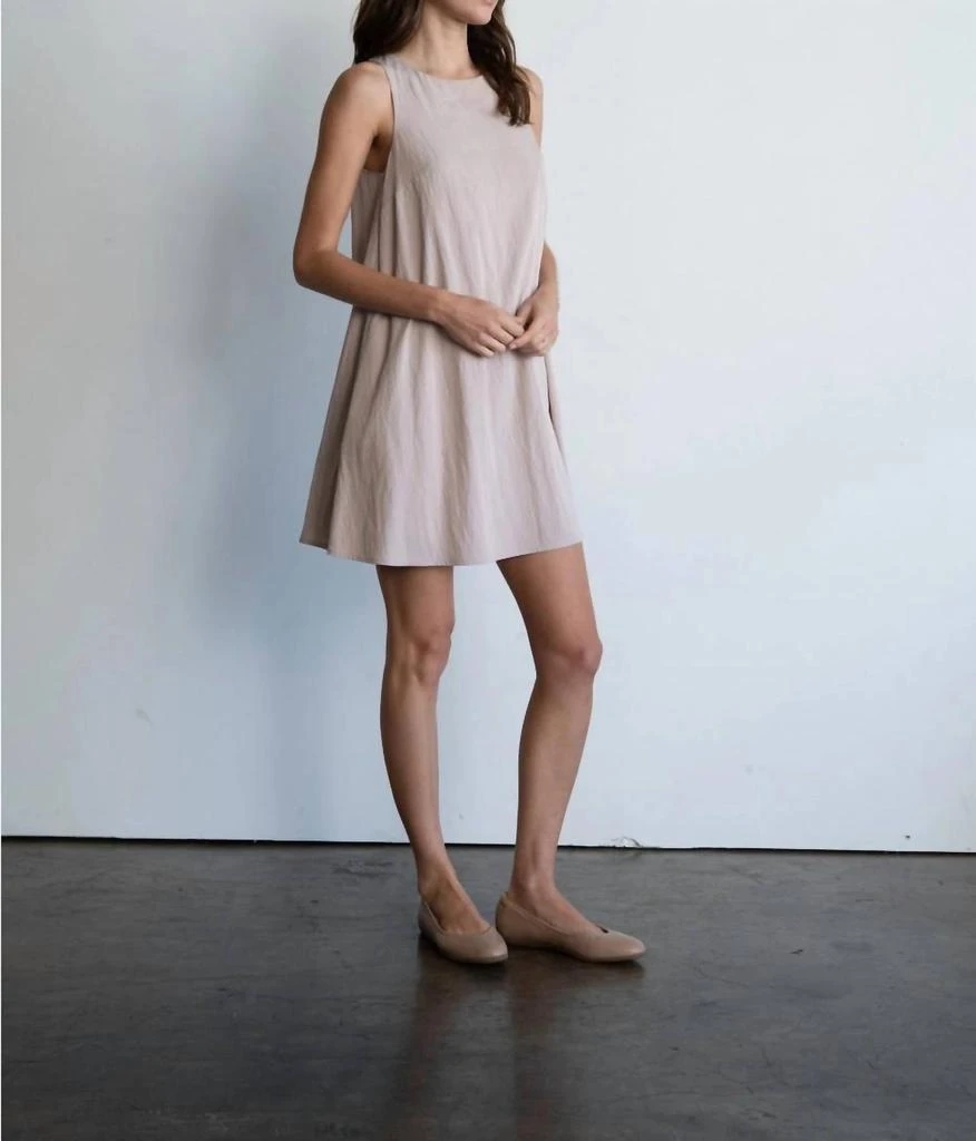 Simplicity Crew A-Line Mini Dress In Mauve  On Sale Now with Up to 58% Off  | Discover Exclusive Deals & Savings at BeyondStyle  Authentic Elle Grey  women|clothing|dresses with Limited-Time Discounts,
