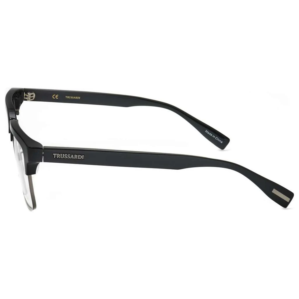 TRUSSARDI Trussardi Men's Black Rectangular Opticals 3