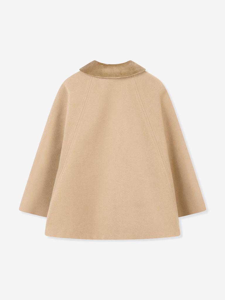 Sarah Louise Girls Cape in Beige