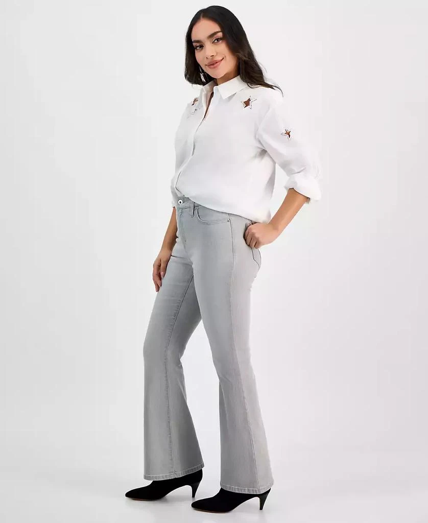 INC International Petite High-Rise Flare Jeans, Exclusively at Macy's 2