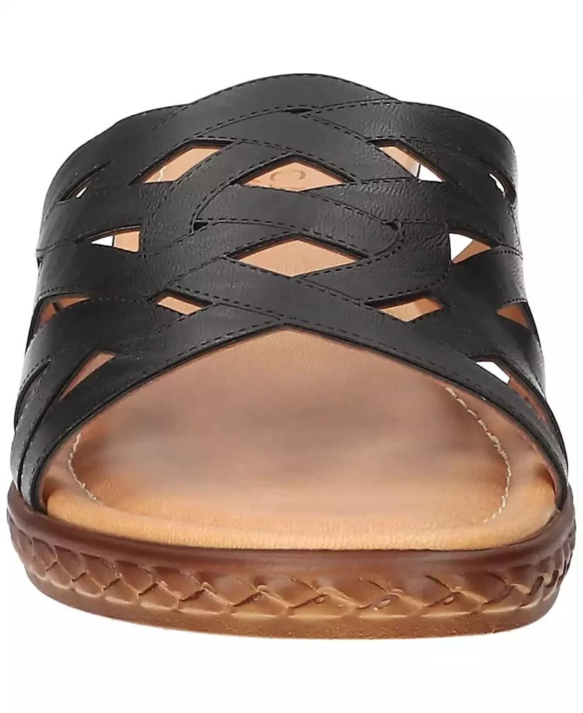 Easy Street Women's Edda Wedge Heel Sandals 9