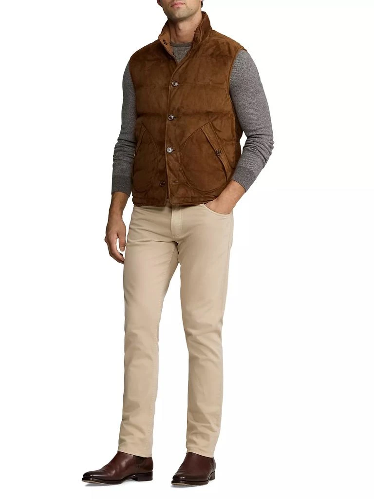 Ralph Lauren Mardell Reversible Suede Down Vest 2