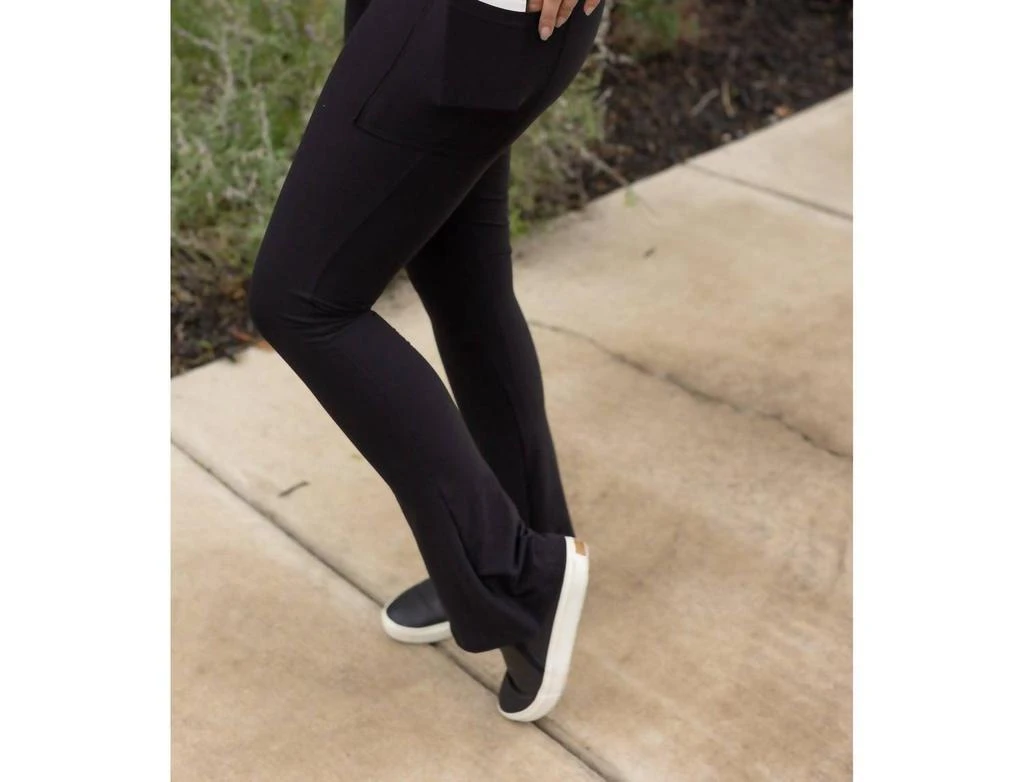 Julia Rose Julia Rose - Fiona Flare Leggings With Pockets 2