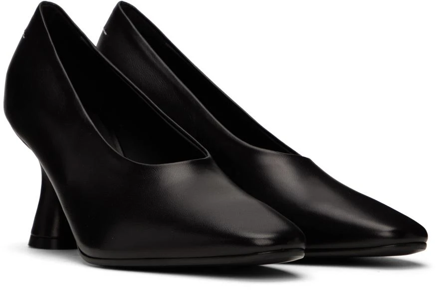 MM6 Black 6-Stamp Heels 4