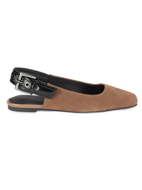 Sanctuary Suede Slingback Ballet Flats 1