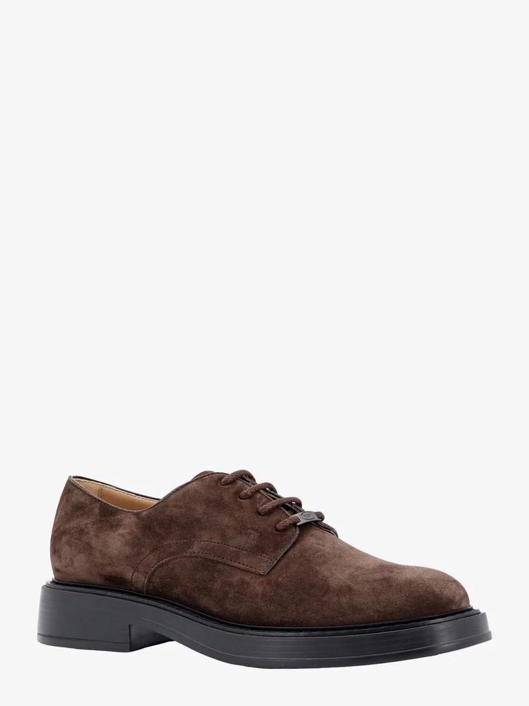 Men’s Tod’s Brown Lace-up Wingtip Suede Oxfords size UK 9 / US 10 Tods Shoes Oxfords Lace Up Men Size 9 Brown Leather Wing Tip  main image 4
