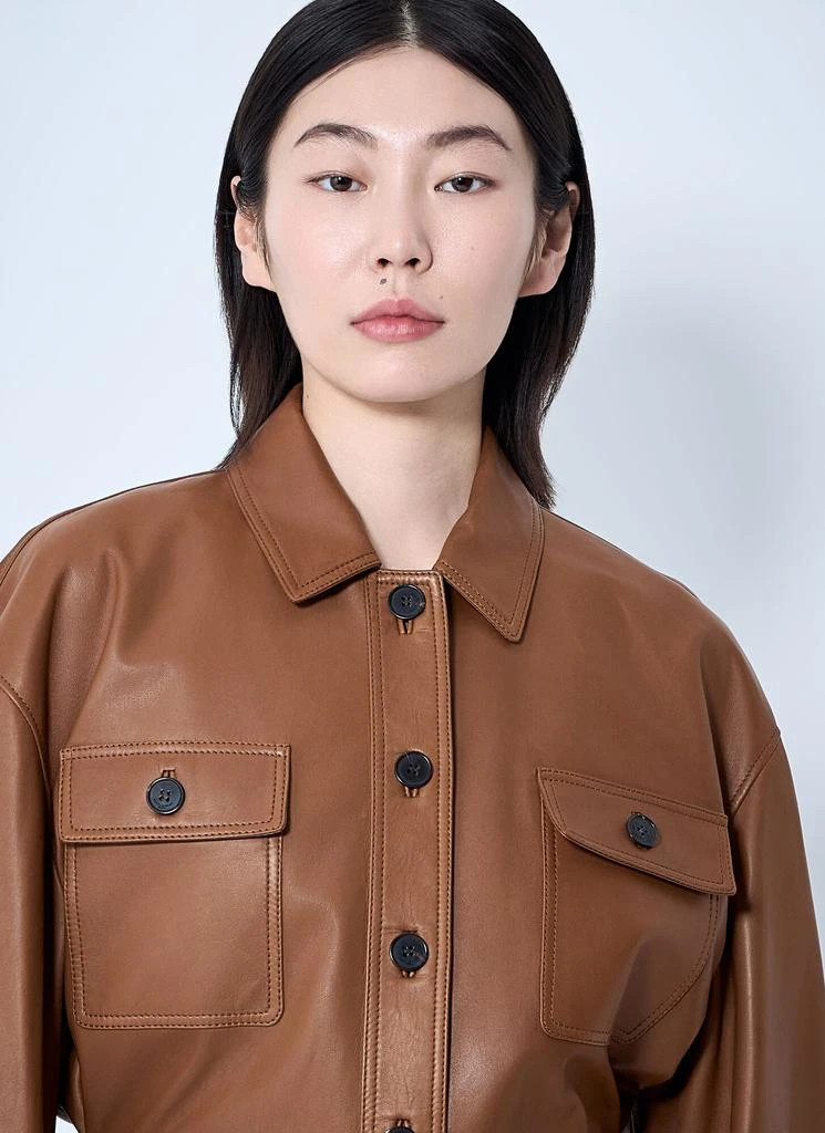 Yves Saint Laurent Saharienne Short Leather Jacket 5