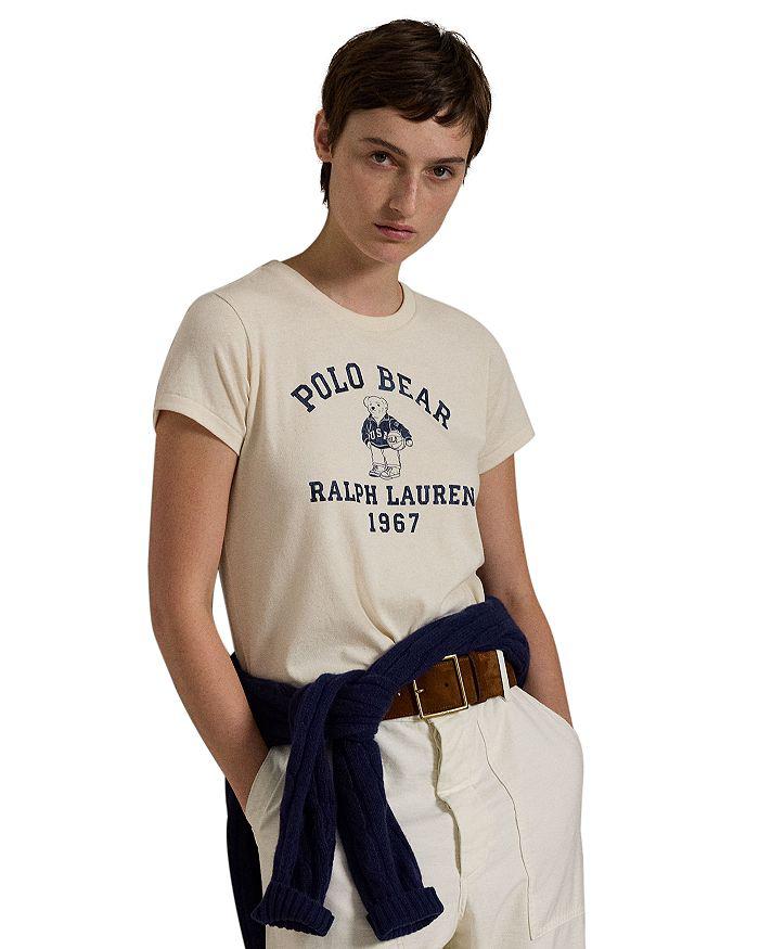 Ralph Lauren Lauren Ralph Lauren Polo Bear Cotton Jersey Tee