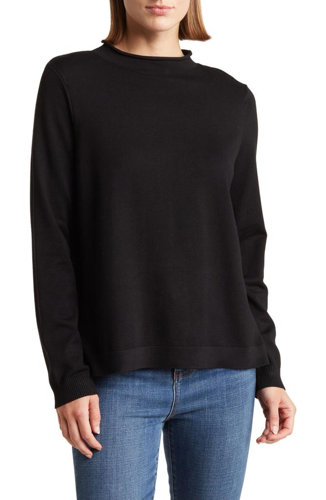 Adrianna Papell Mock Neck Sweater