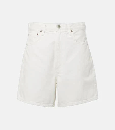 AGOLDE Stella high-rise denim shorts 1