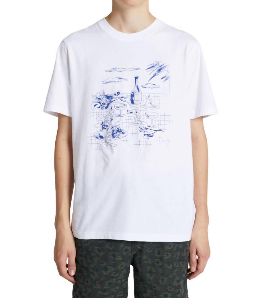 Wood Wood MEN'S BOBBY BEACH WEDDING T-SHIRT